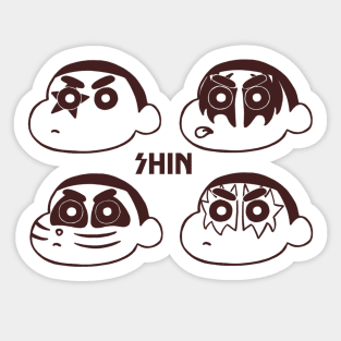 Shin kiss Sticker